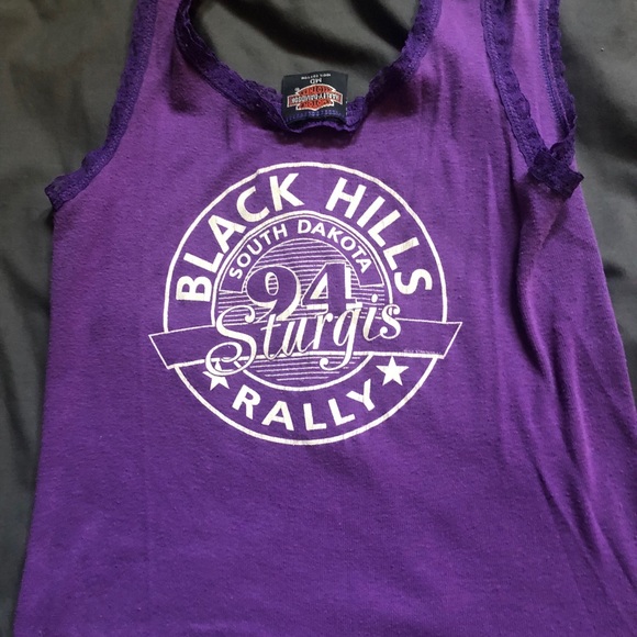 Vintage Sturgis rally lace tank - Picture 2 of 3